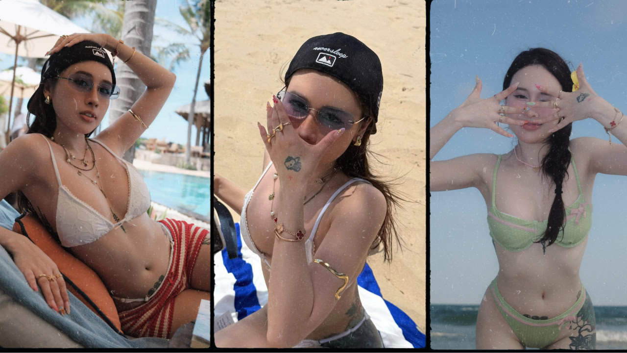 99 Ảnh Gái Xinh Bikini Khoe Vú Cực Xịn 2026